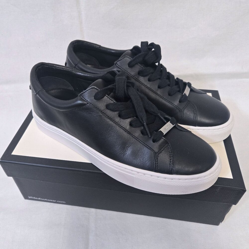 J/Slides Women's Leather Sneaker Lacee – size 7